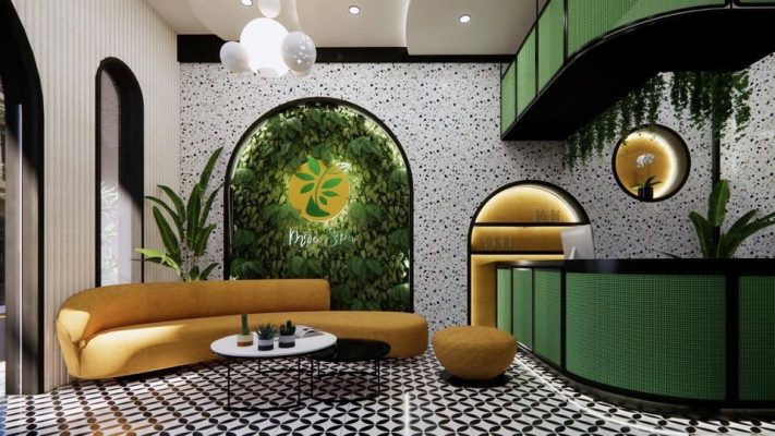 Phong cách Indochine trong thiết kế nhà hàng - spa